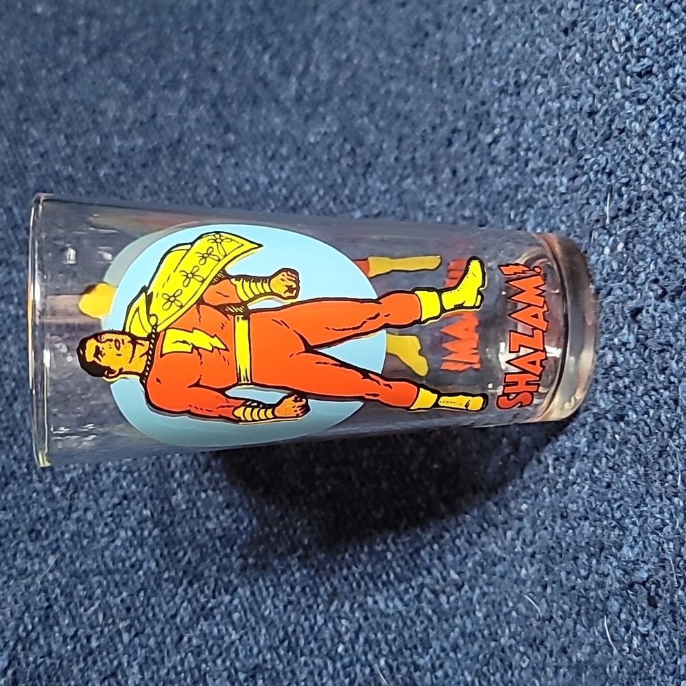 1976 Shazam Pepsi Super Series Collection Glass